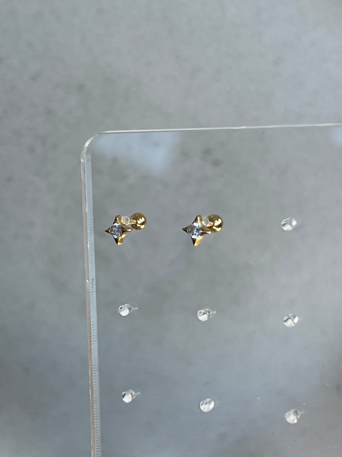 “Destello” stud earrings