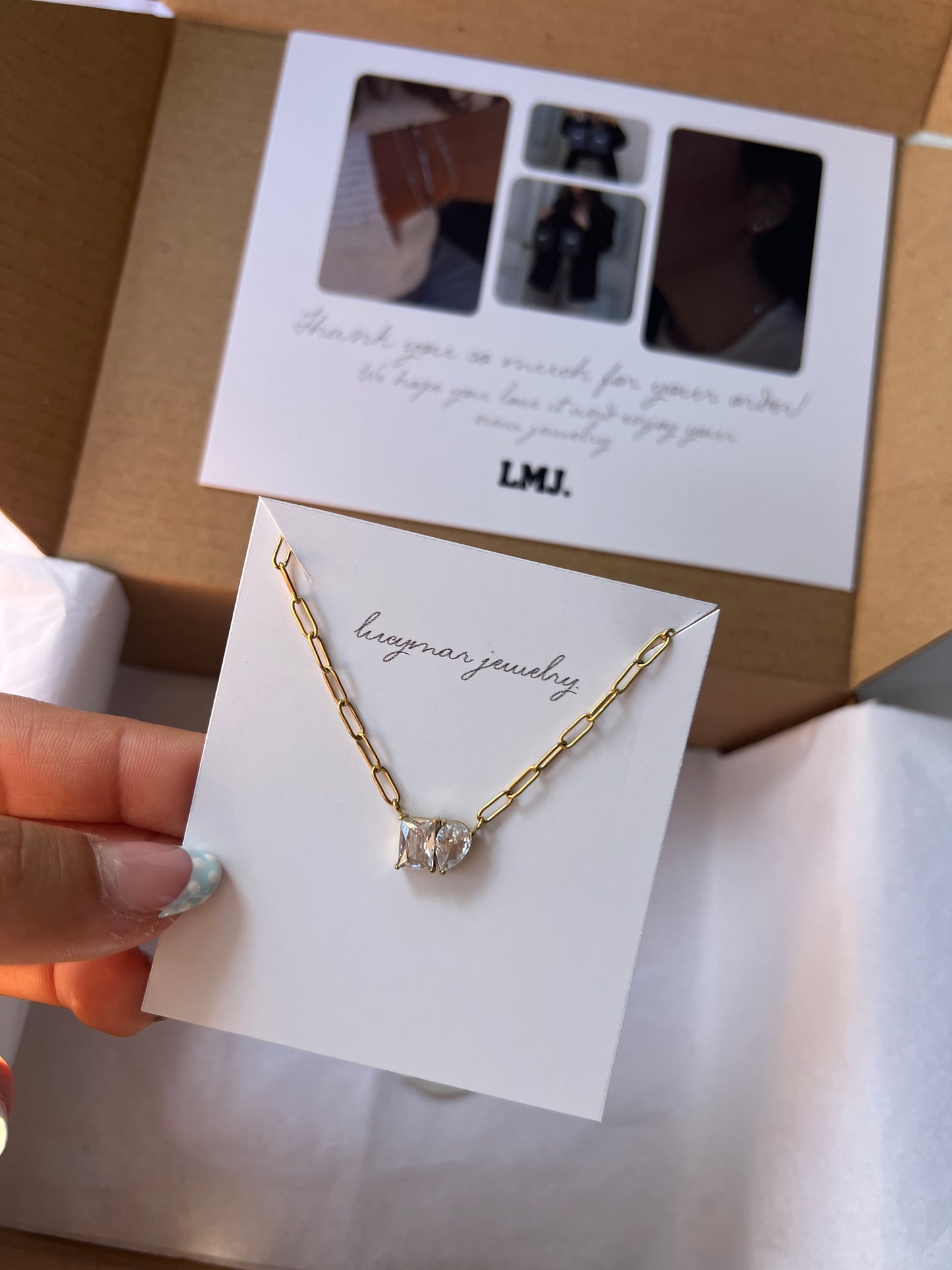 Clip stone - New collection Necklace