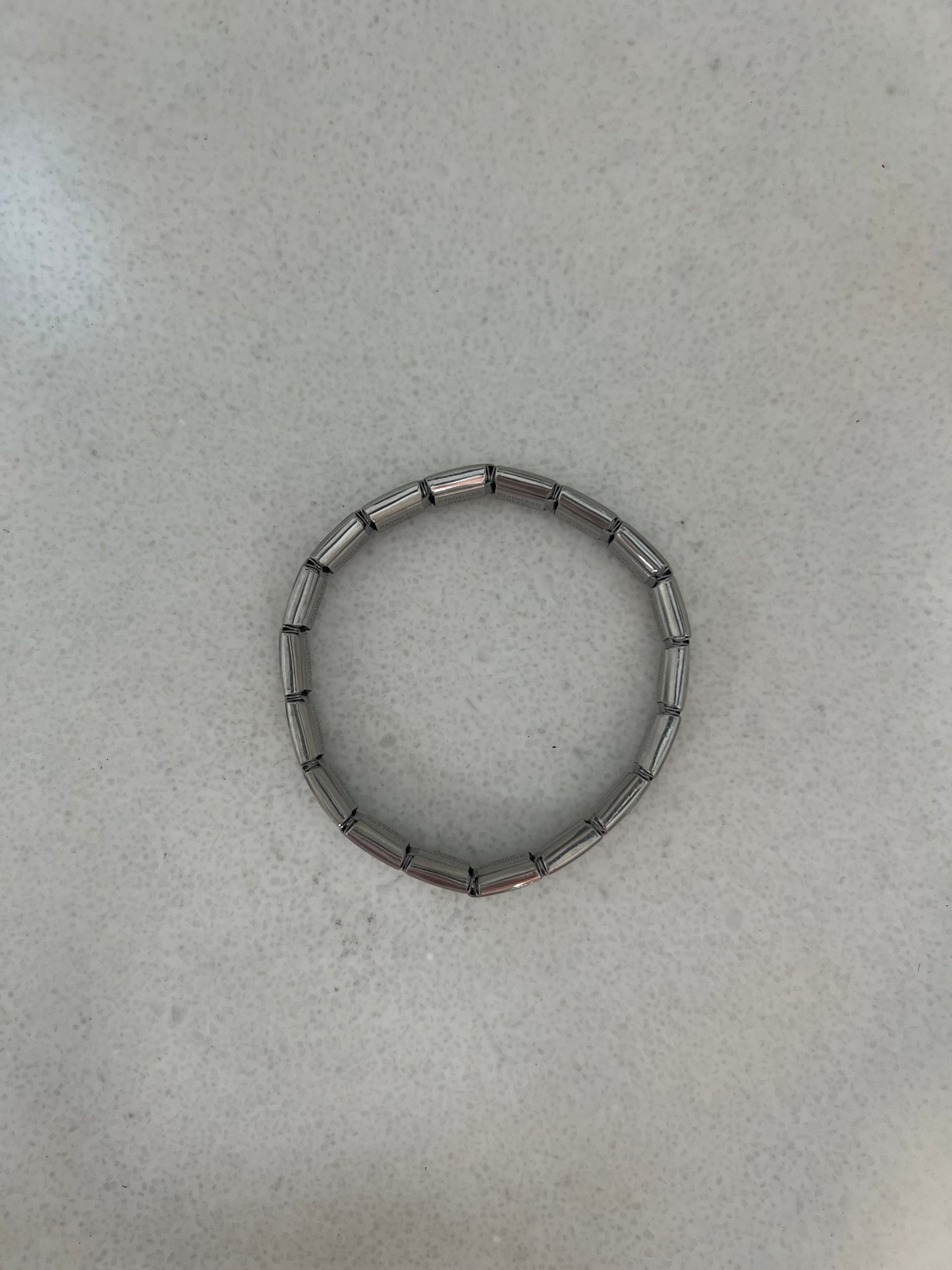 Italian bracelet-Silver color