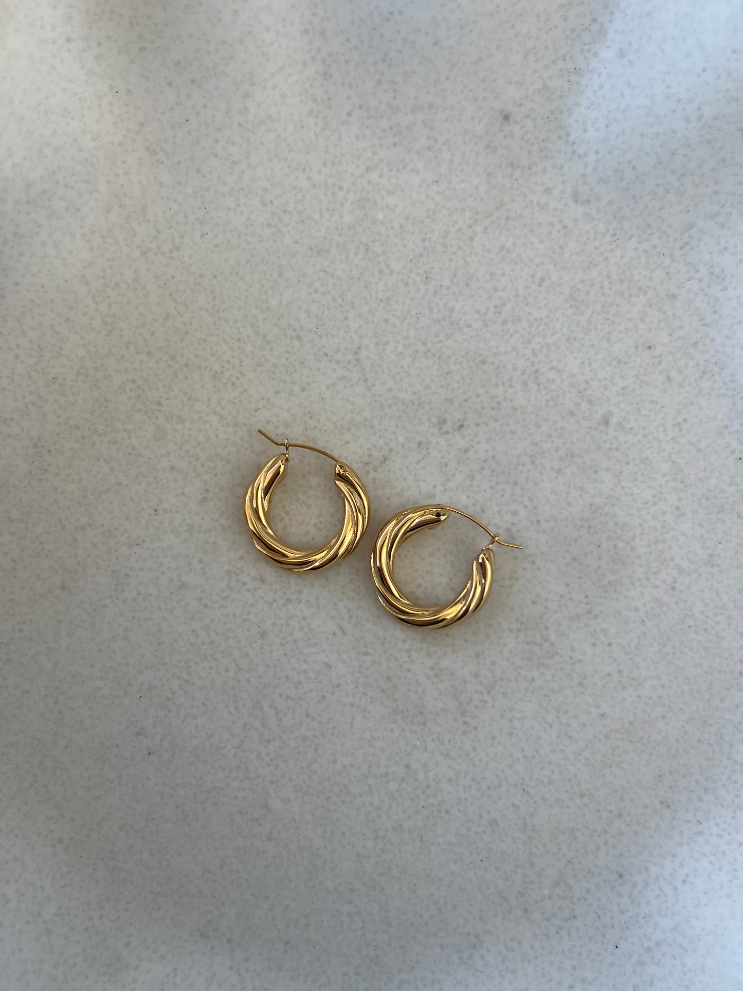 twisted earrings