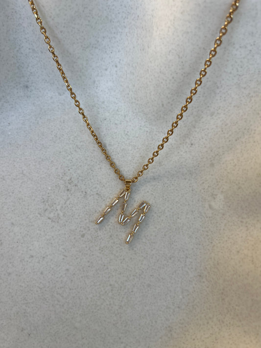 Initial necklace
