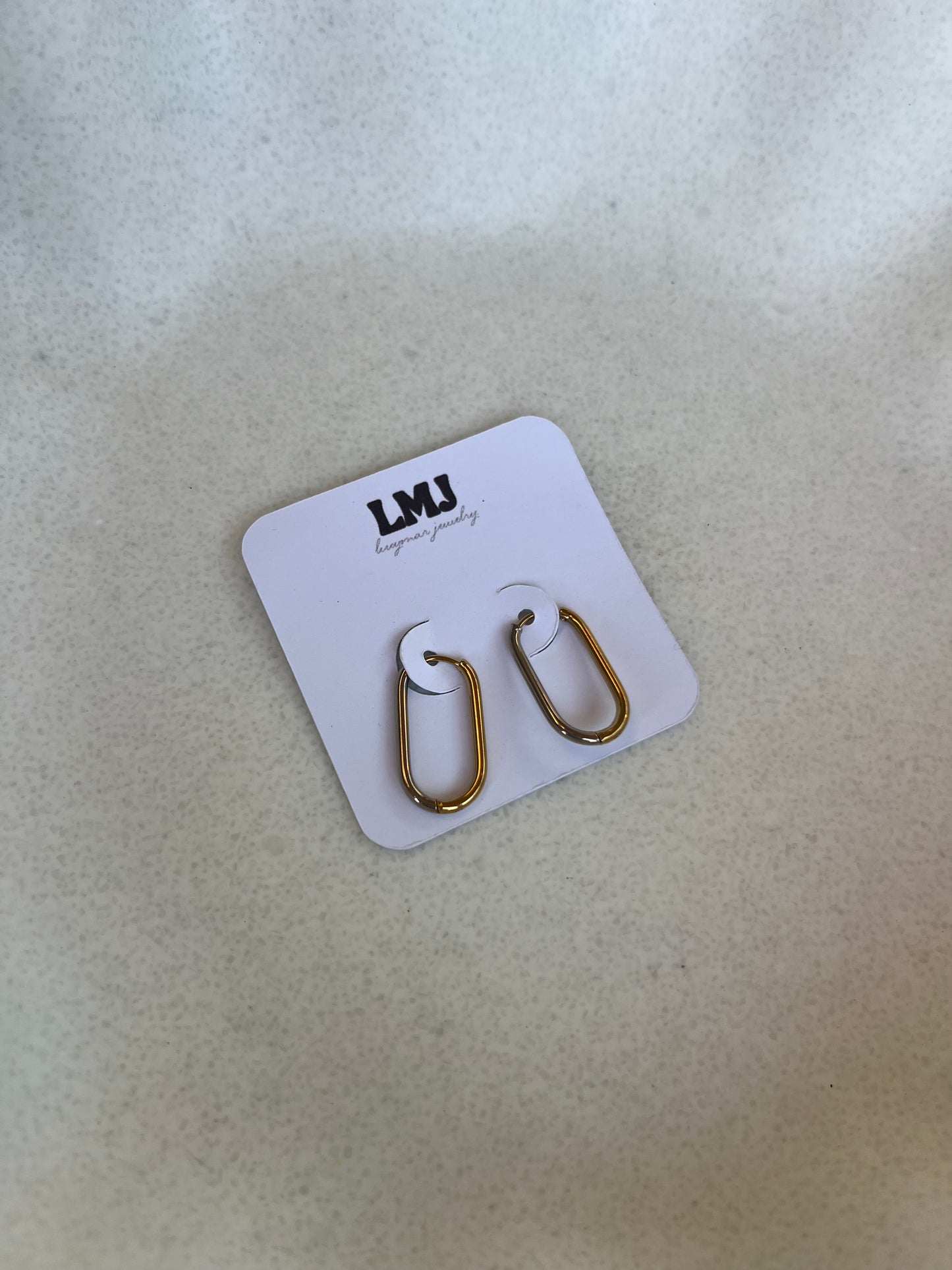 Gold & silver color . Earrings