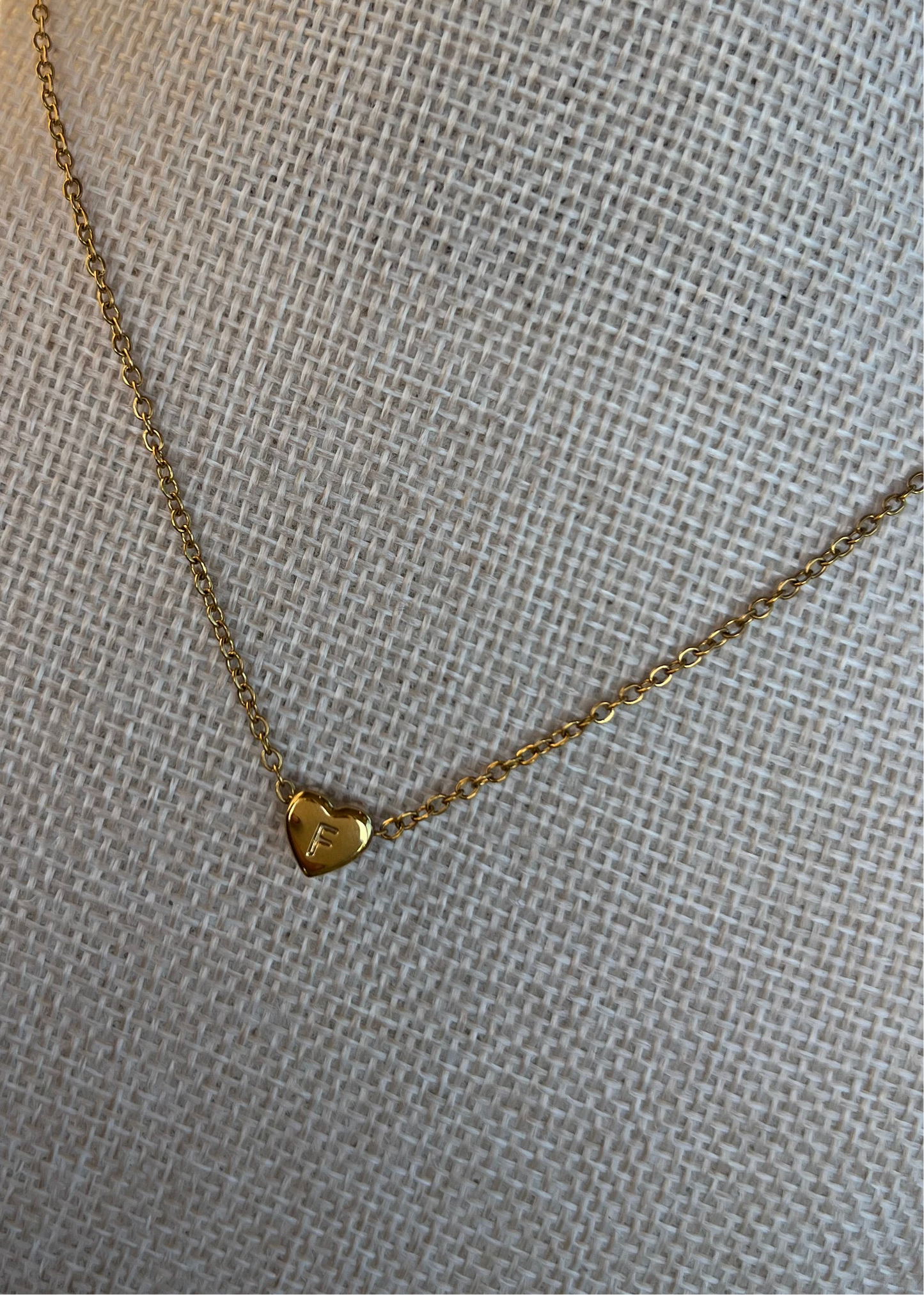 Cute heart with initial
