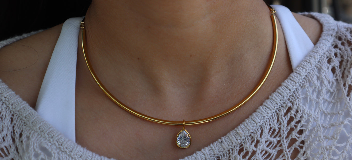 Trendy drop  - New collection Necklace