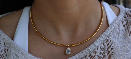 Trendy drop  - New collection Necklace