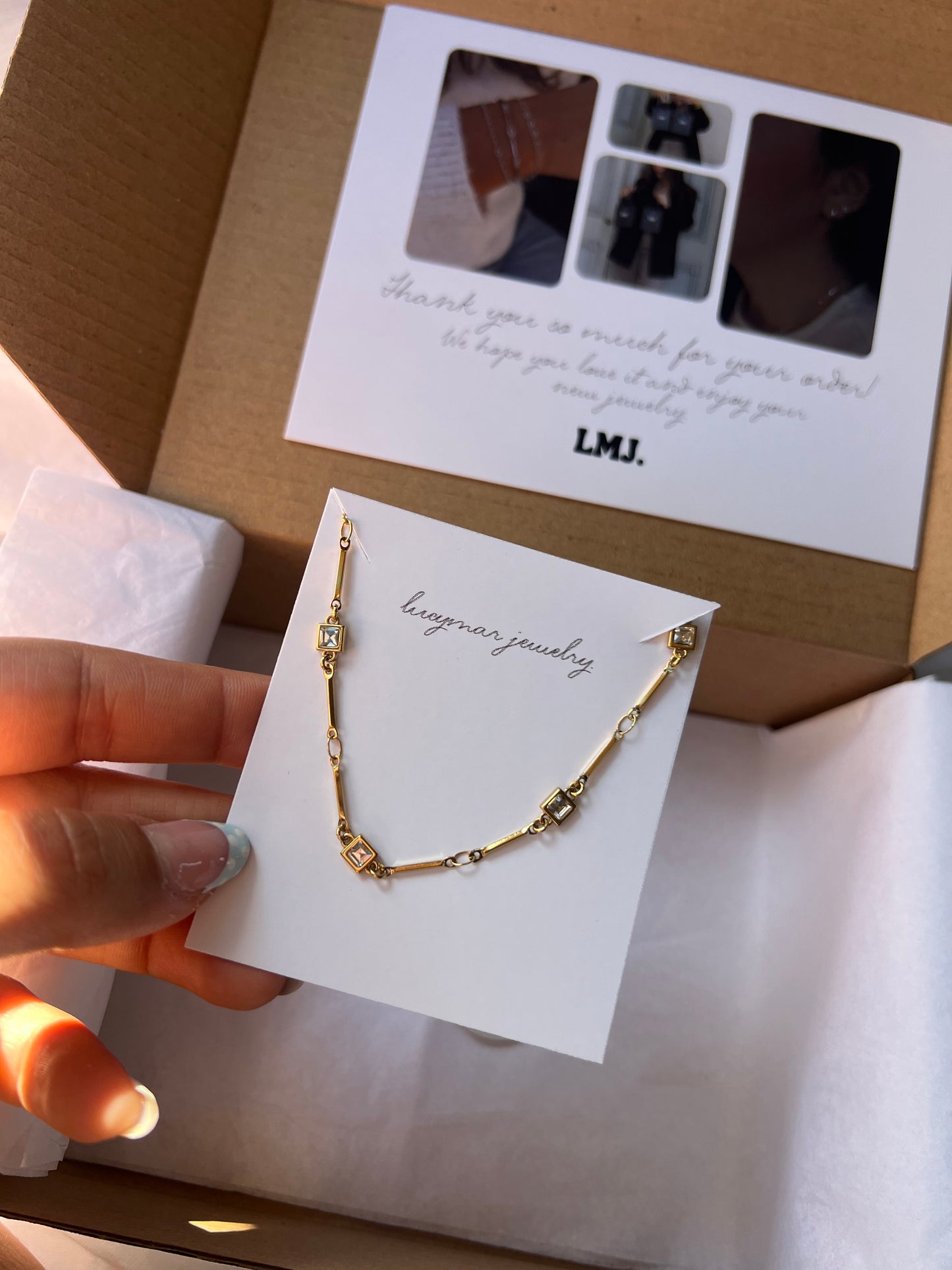 Square stone - New collection Necklace
