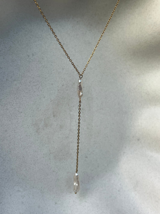 Beautiful pearl necklace