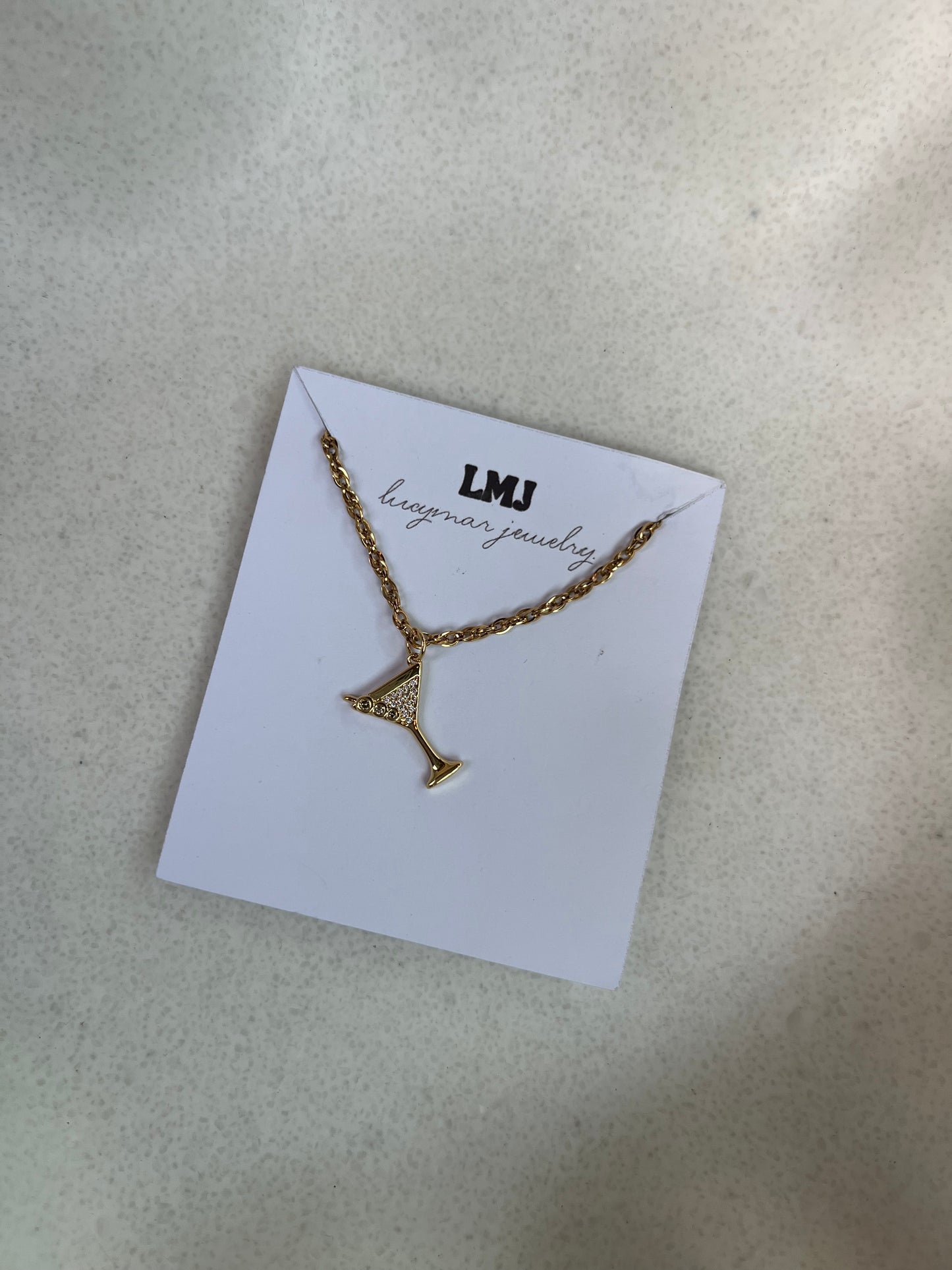 Martini 🍸 necklace
