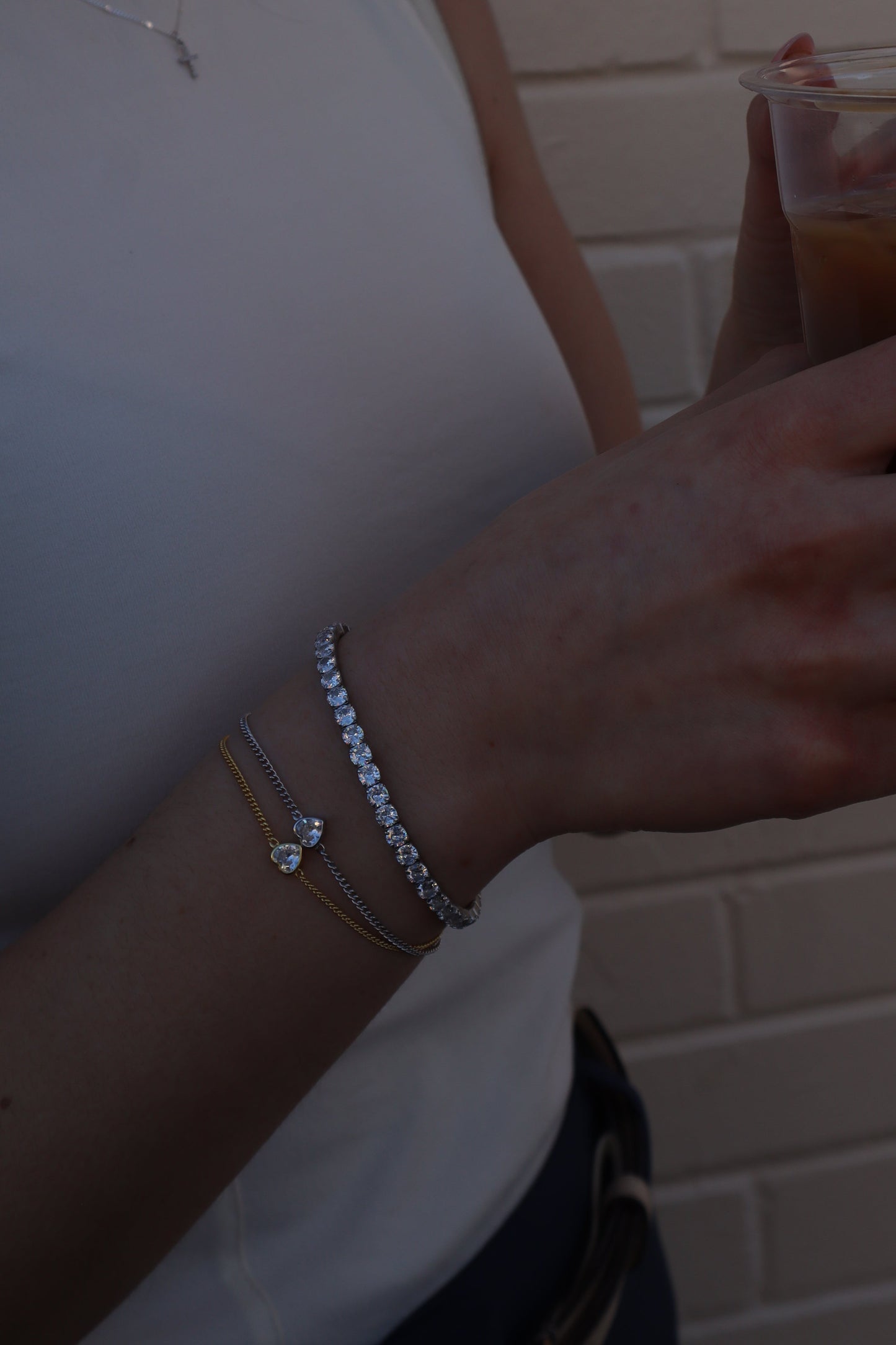 🤍 Heart Chain bracelet 🤍