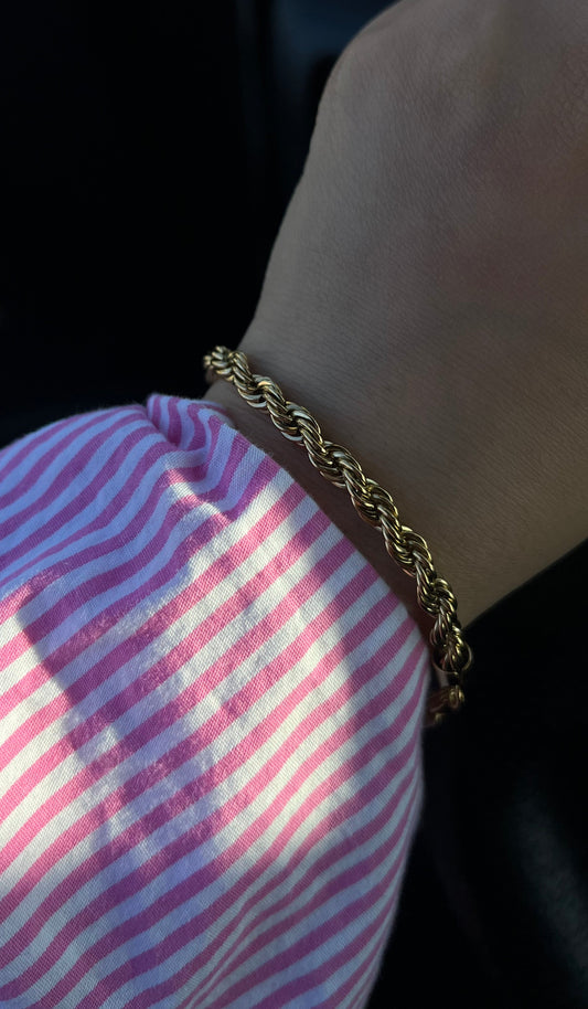 Gold bracelet