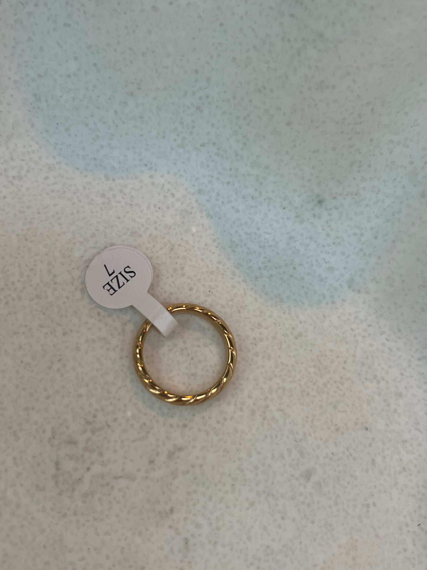 Gold plated Ring