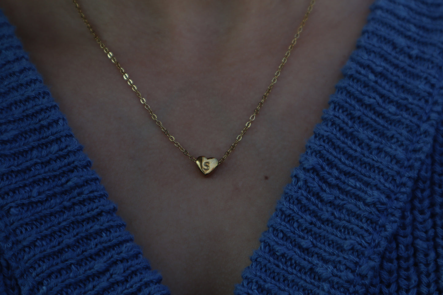 Cute heart with initial 💌