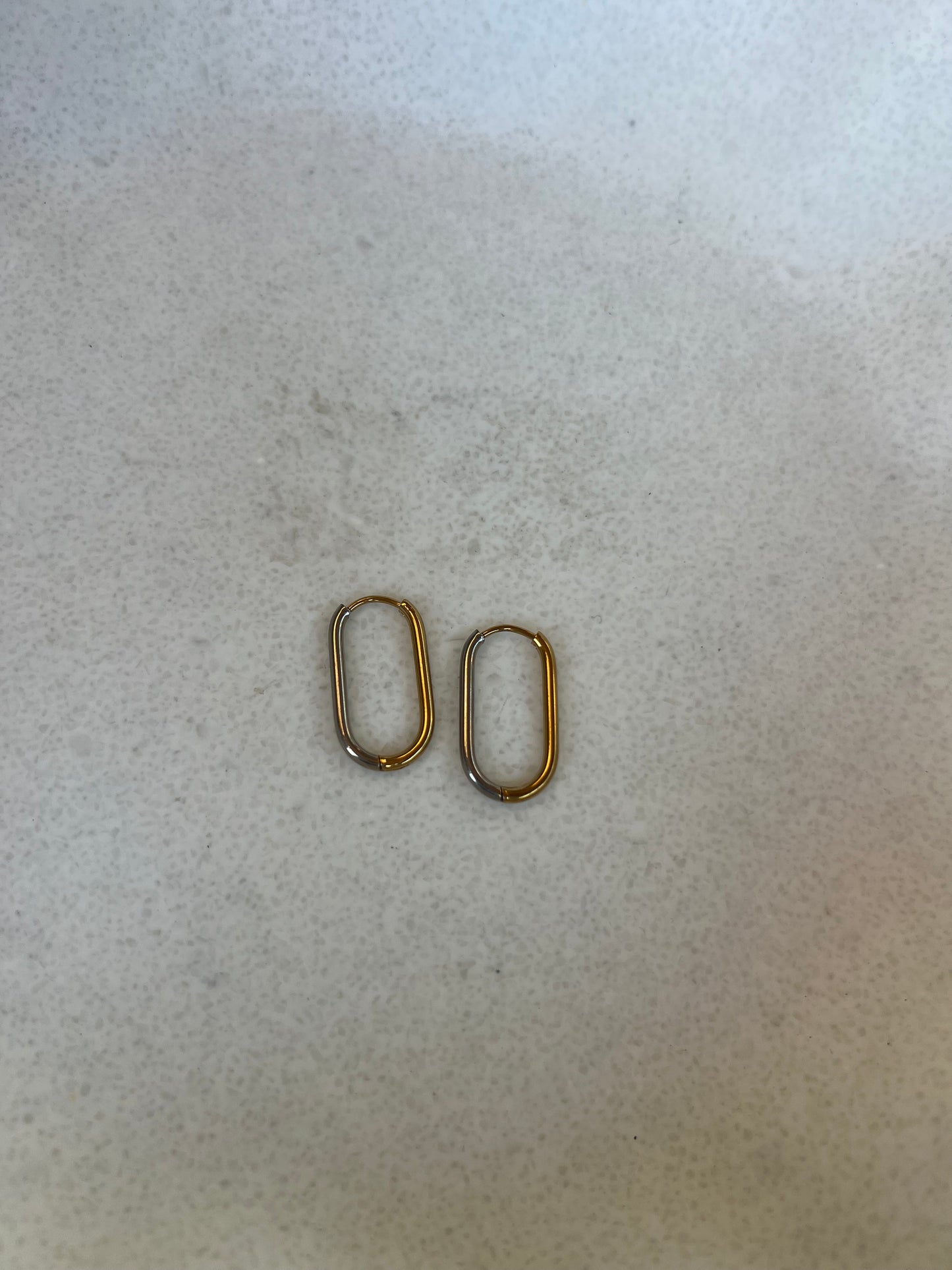 Gold & silver color . Earrings