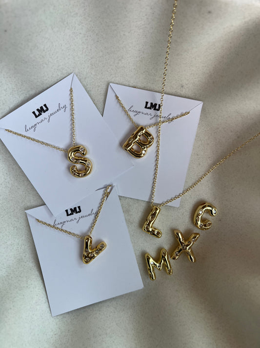 Letters necklace