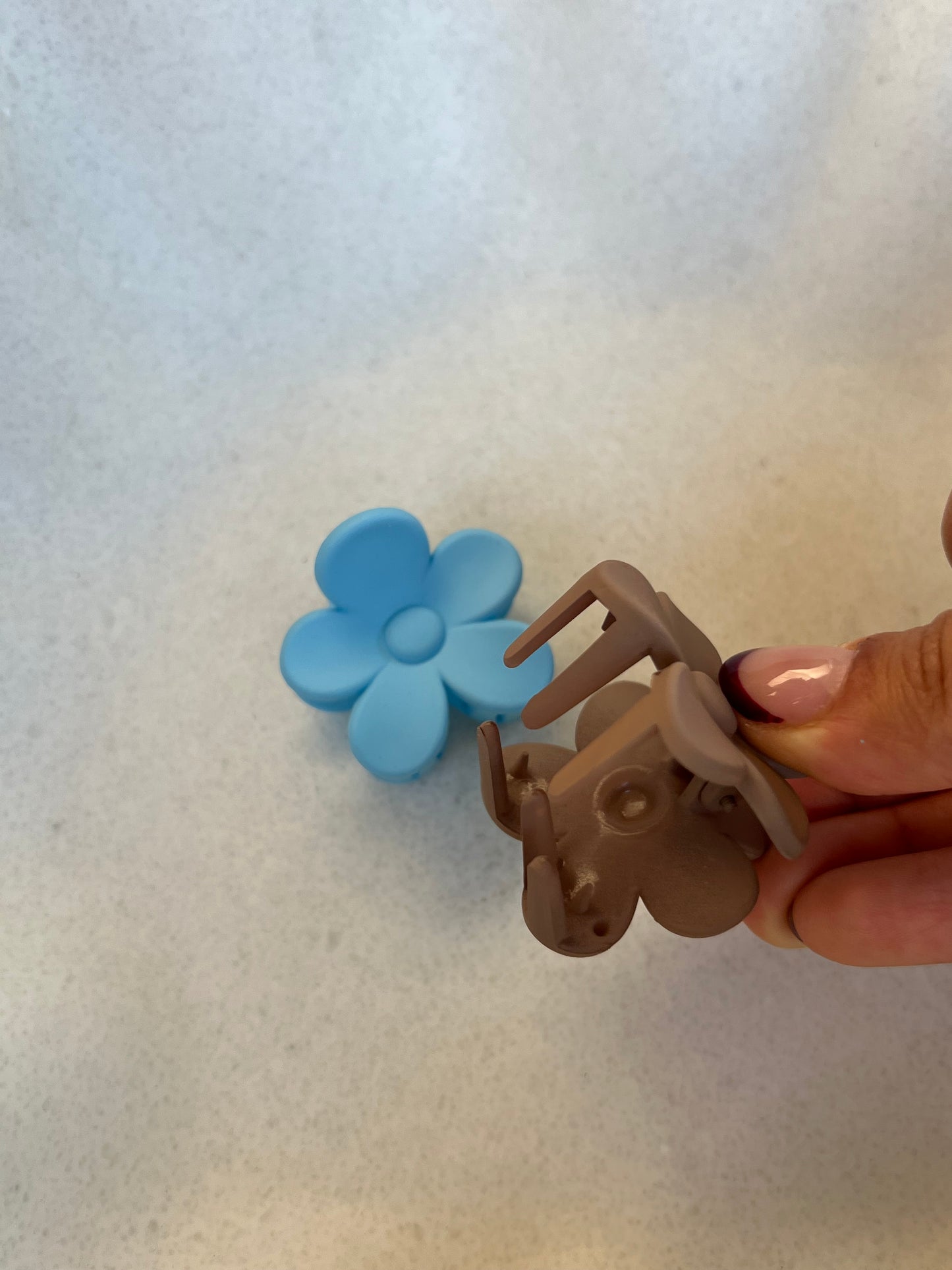 Flower hair clip