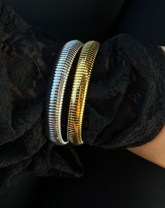 Silver/ gold bracelet