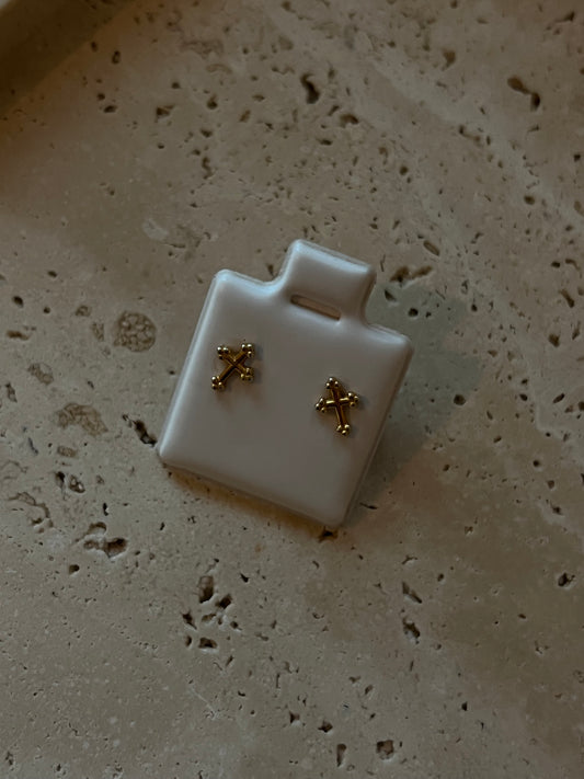 “Amen” Stud earrings