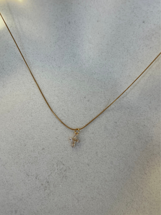 “Jesus loves me” necklace