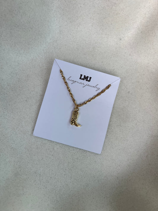Boot 👢 necklace