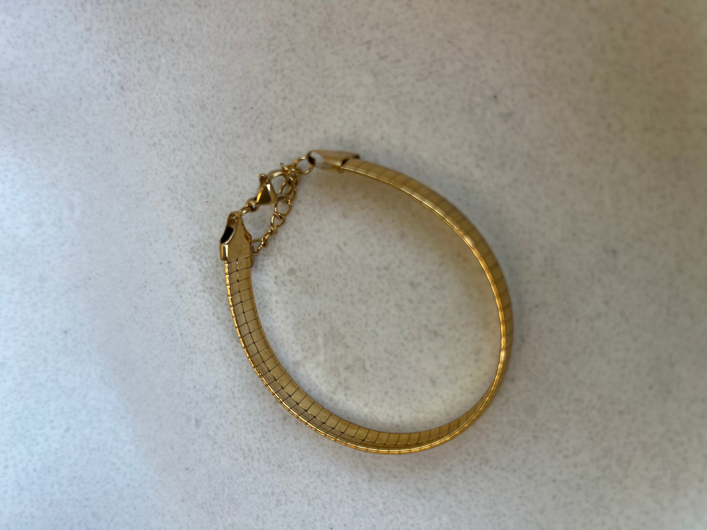 Silver / gold bracelet