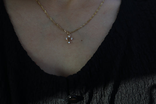 “Jesus loves me” necklace
